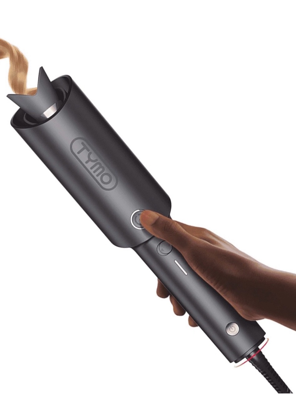 TYMO CURLPRO Automatic Curling Iron, 1 Inch Ceramic Barrel with GLOSS Tourmaline
